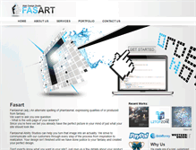 Tablet Screenshot of fasart.net